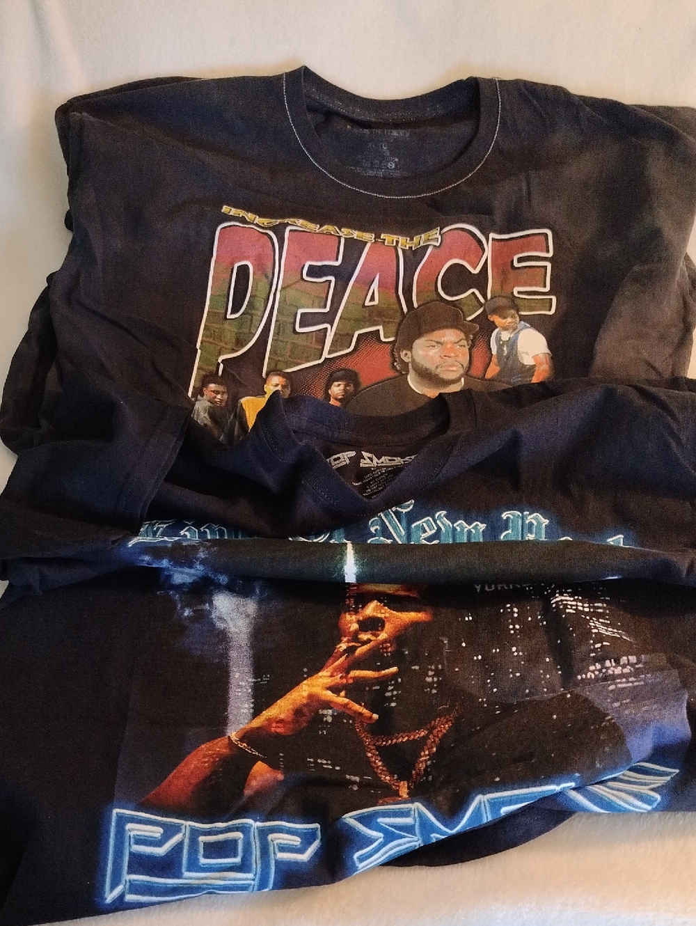 Pop Smoke King Of New York Shirt + Boyz N The Hood Bundle Read Men's L & XL Read